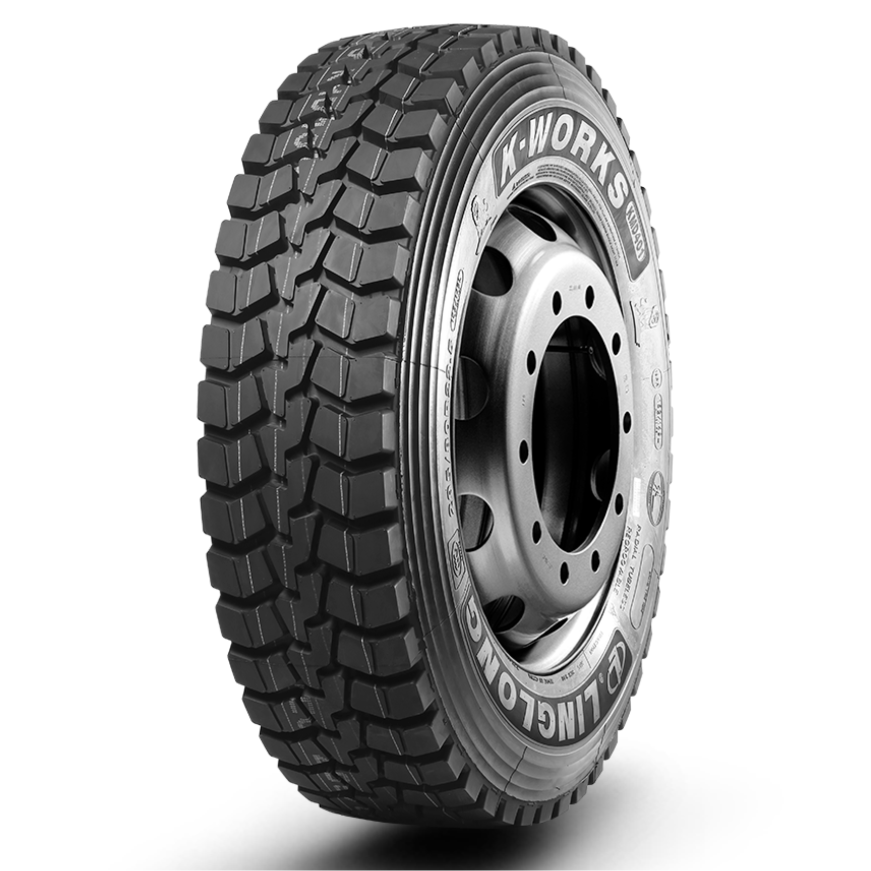 295/80 R22.5 18PR TRACC (70%ON - 30%OFF) LINGLONG KMD401 - TBR096