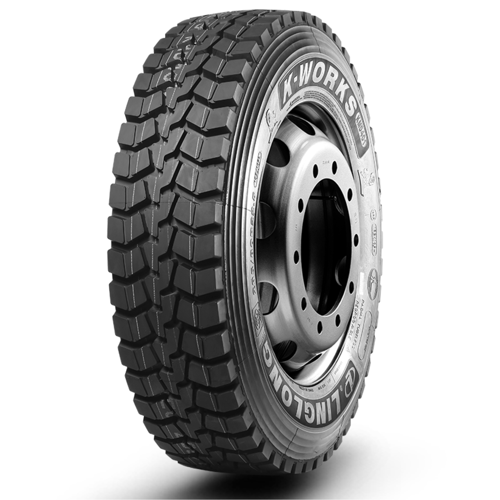 9.5 R17.5 18PR TRACC (70%ON - 30%OFF) LINGLONG KMD401 - TBR095
