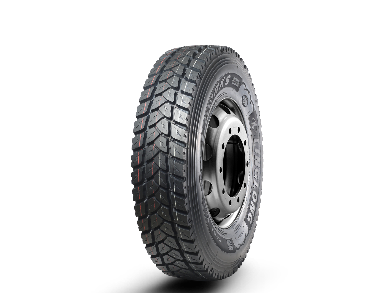 12R22.5 18L TRAC (70%ON - 30%OFF) LINGLONG KMD403 - TBR100